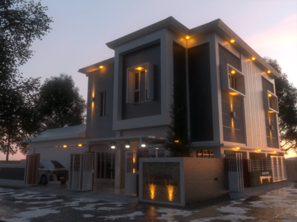 jasa desain KLINIK rumah MAKASSAR gen arsitek